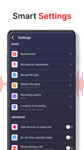 geluidsrecorder screenshot