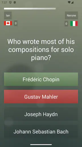 General Knowledge Quiz screenshot