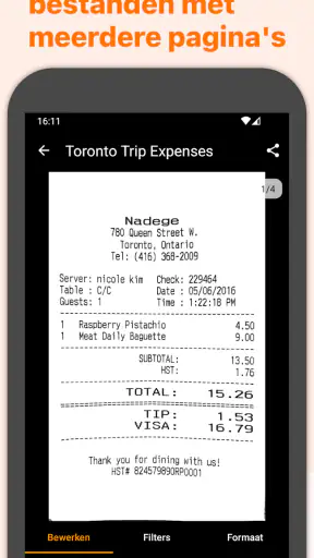 Genius Scan - PDF Scanner screenshot