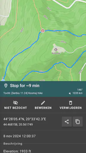 Geo Tracker - GPS tracker screenshot