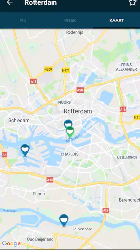 Getijden in de buurt screenshot