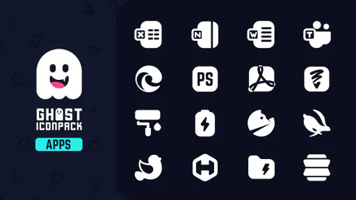 Ghost IconPack screenshot