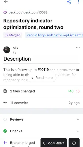 GitHub screenshot