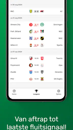 GoalAlert - Voetbal Scores screenshot