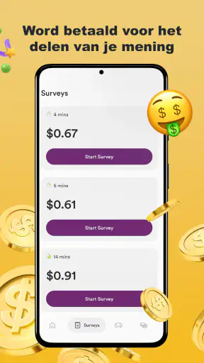 Golden Surveys - Verdien geld screenshot