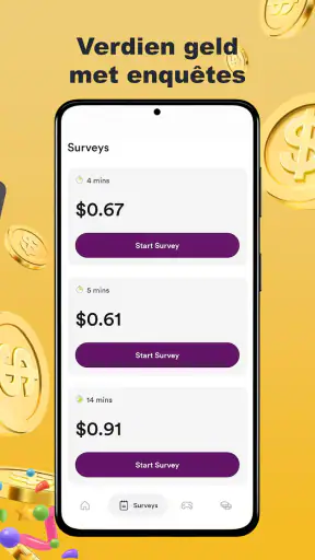 Golden Surveys - Verdien geld screenshot