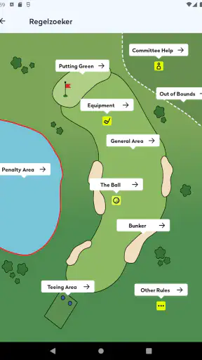 Golfregels 2023 screenshot