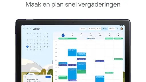 Google Agenda screenshot