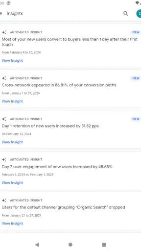 Google Analytics screenshot