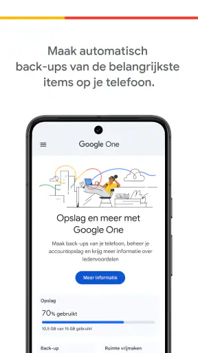 Google One screenshot