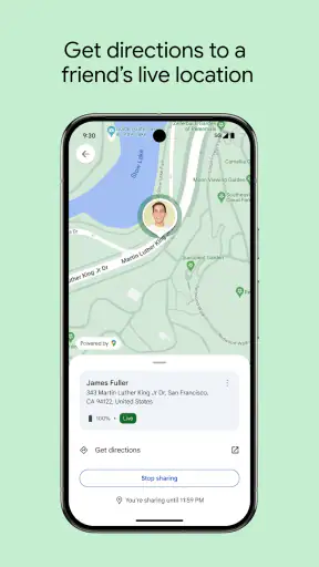 Vind-plek van Google screenshot