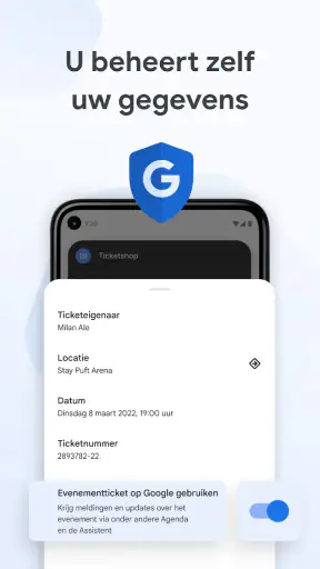 Google Wallet screenshot