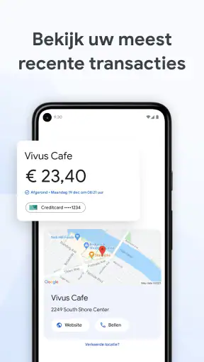 Google Wallet screenshot