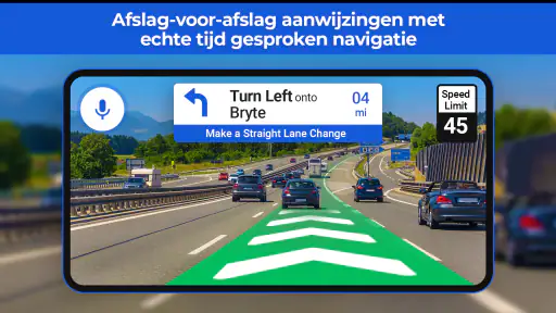 GPS Aarde Kaart Live Navigatie screenshot