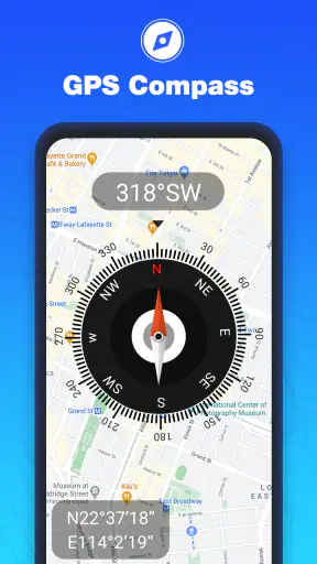 GPS-kaarten navigatie screenshot