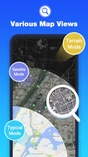 GPS-kaarten navigatie screenshot