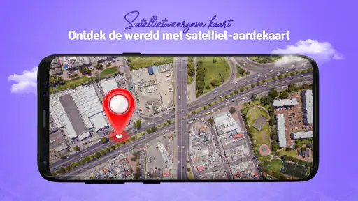 GPS Live Satelliet Uitzich Map screenshot