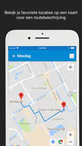 GPS-Locatie Opslag screenshot