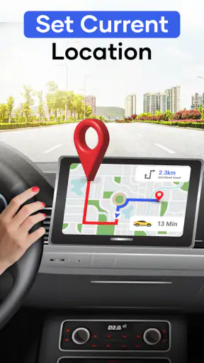 GPS Navigatie & Kaart Richting screenshot