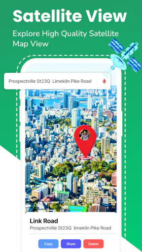 GPS-satellietkaarten Live screenshot