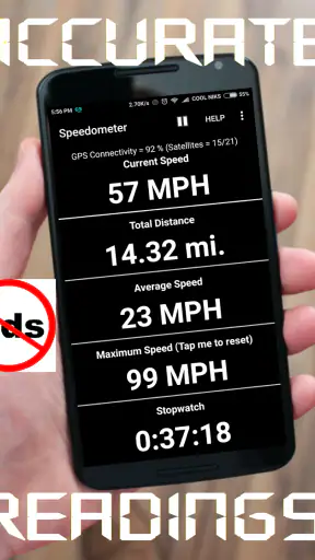 GPS Speedometer Odometer (Pro) screenshot