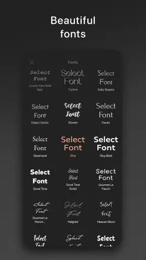Graphionica: insta story maker screenshot