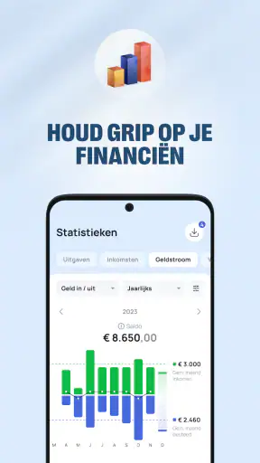 Grassfeld - Huishoudboekje app screenshot