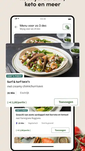 Green Chef: van vegan tot keto screenshot