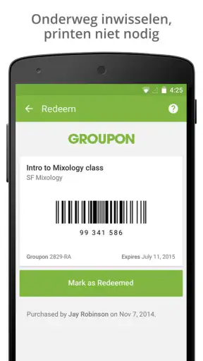 Groupon: Shop Deals en Coupons screenshot