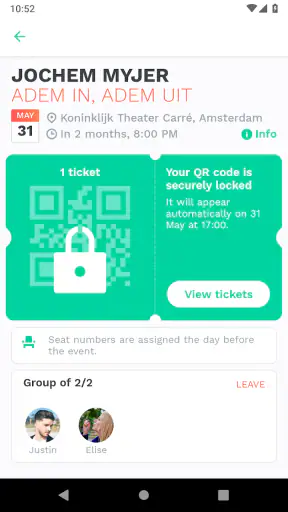 GUTS Tickets - Eerlijke Ticket screenshot