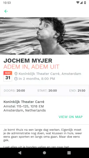 GUTS Tickets - Eerlijke Ticket screenshot