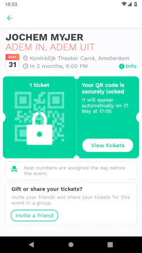 GUTS Tickets - Eerlijke Ticket screenshot