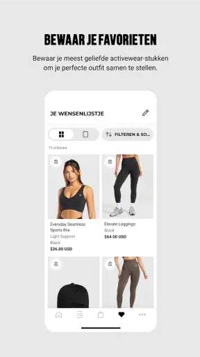 Gymshark App screenshot