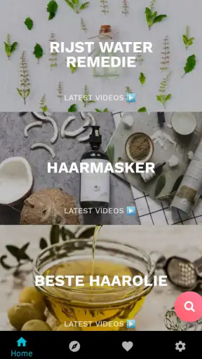 Hair Care App: Huis Remedies screenshot
