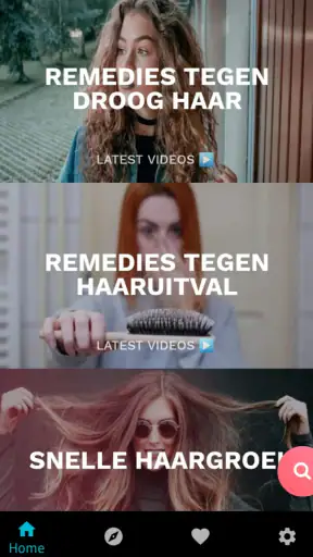 Hair Care App: Huis Remedies screenshot