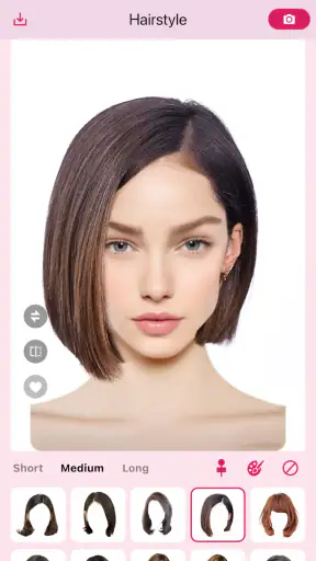 AI Hairstyle Try On・Wigs・Bangs screenshot