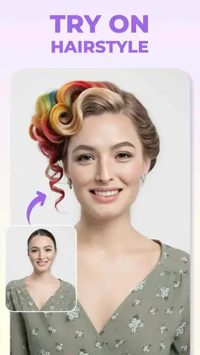 Hairstyles Try On screenshot