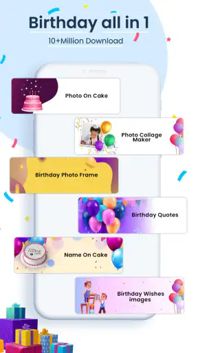Happy Birthday liedjes screenshot