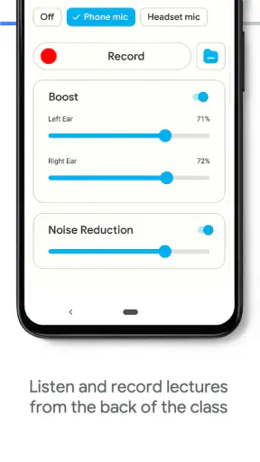 Hearing Aid App for Android screenshot