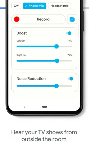 Hearing Aid App for Android screenshot