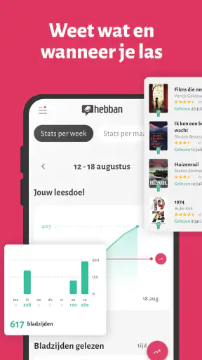 Hebban Boekenapp screenshot