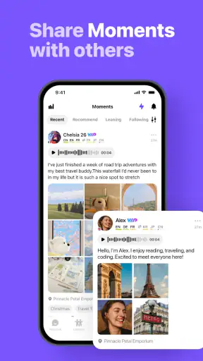 HelloTalk - Leer Talen screenshot