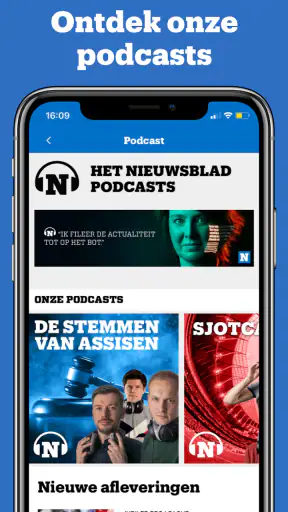 Het Nieuwsblad nieuws screenshot
