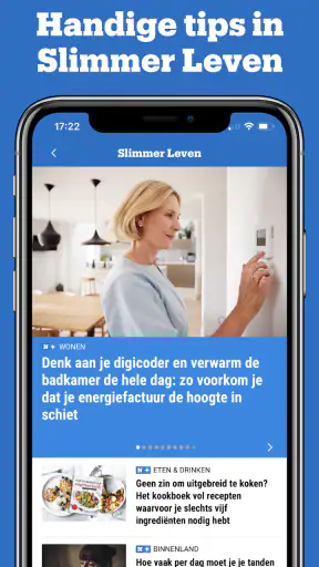 Het Nieuwsblad nieuws screenshot