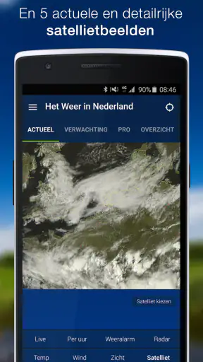 Het weer in Nederland screenshot