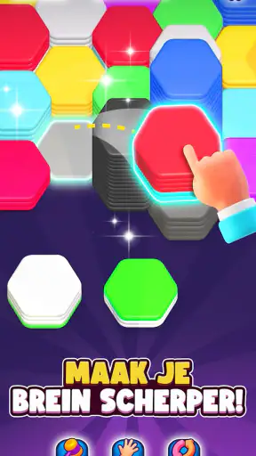 Hexa Sort screenshot