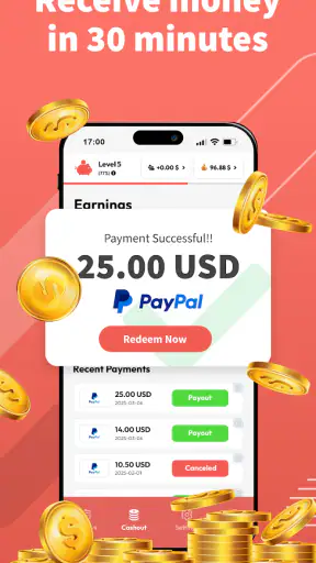 HeyPiggy - Betaalde enquêtes screenshot