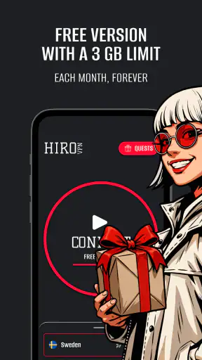 HiroVPN: Snelle VPN Proxy screenshot