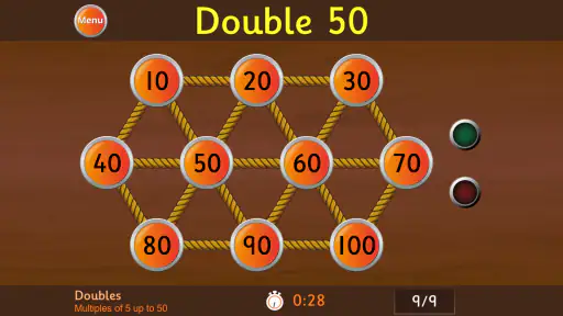 Hit the Button Maths screenshot