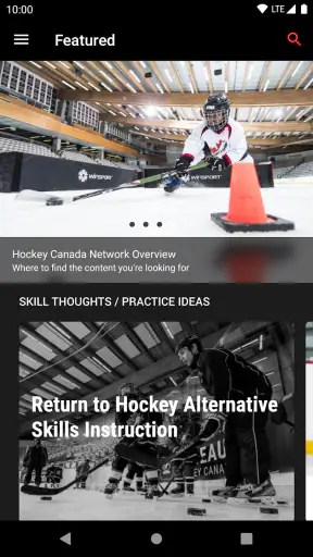 Hockey Canada Network screenshot
